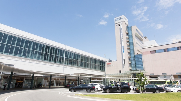 富山駅を到着・帰宅拠点にして小杉駅へ通う富山地鉄ホテル